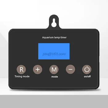 Smart Aquarium Dimmer LED Light Controller Fish Tank Lamp Timing Lighting Digital LCD Display Single Channel Timer
Smart Aquarium Dimmer LED Light Controller Fish Tank Lamp Timing Lighting Digital LCD Display Single Channel Timer