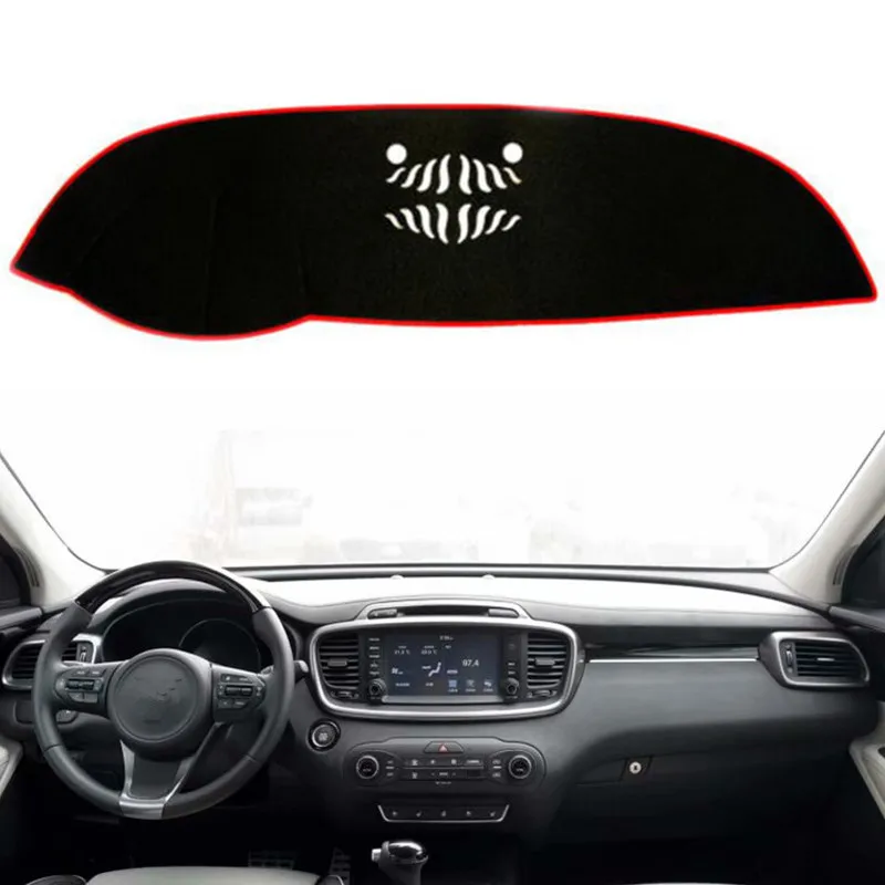 Для Kia Sorento 2015 2016 2017 2018 приборной панели автомобиля Обложка коврик панель Dashmat тире козырек от солнца Инструмент Защитная ковер автомобильные аксессуары
Для Kia Sorento 2015 2016 2017 2018 приборной панели автомобиля Обложка коврик панель Dashmat тире козырек от солнца Инструмент Защитная ковер автомобильные аксессуары