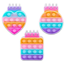 Rainbow Popper Its Push Bubble Pop Fidget Toy Notepad Mini Spiral Bubble Notebooks Squeeze Toy Puppet Popping Sensory Toys
Rainbow Popper Its Push Bubble Pop Fidget Toy Notepad Mini Spiral Bubble Notebooks Squeeze Toy Puppet Popping Sensory Toys
