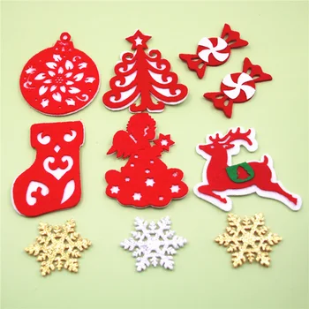 10pcs Non-woven Cloth Sequins patches Christmas Tree/Snowman/Bell/Reindeer Appliques for Clothes Sewing Supplies diy Craft
10pcs Non-woven Cloth Sequins patches Christmas Tree/Snowman/Bell/Reindeer Appliques for Clothes Sewing Supplies diy Craft