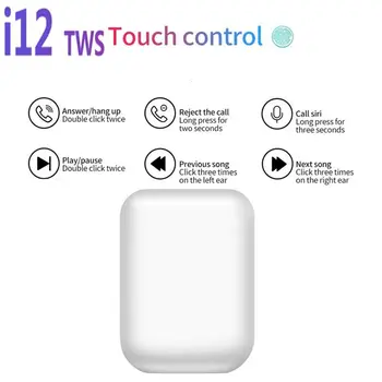 Free Shipping Original TWS i12 Wireless 5.0 Touch Bluetooth Earbuds With Mic Charging Box Sport Earphones Fit All Smartphones
Free Shipping Original TWS i12 Wireless 5.0 Touch Bluetooth Earbuds With Mic Charging Box Sport Earphones Fit All Smartphones