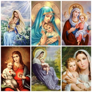 HUACAN Diamond Painting Religion Icon Full Drill Square Rhinestones Diamond Embroidery Icon Cross Stitch Home Decor
HUACAN Diamond Painting Religion Icon Full Drill Square Rhinestones Diamond Embroidery Icon Cross Stitch Home Decor