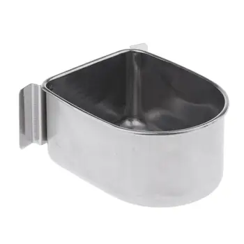 Stainless Steel Birds Water Seed Bowl Cage Hanging Feeder For Small Birds Cage Feeding Bowl
Stainless Steel Birds Water Seed Bowl Cage Hanging Feeder For Small Birds Cage Feeding Bowl