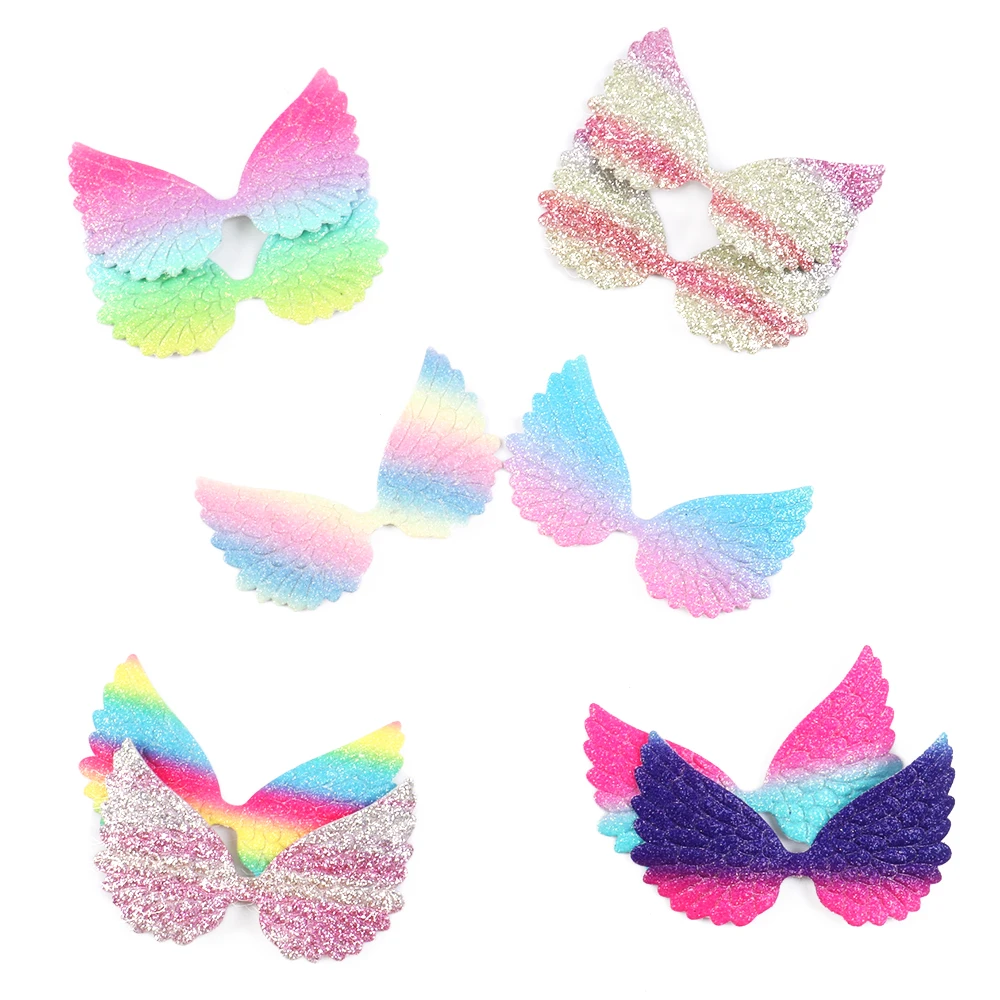 5Pcs Wing Shape Glitter Gradient Color Ultrasonic Embossed Leather Accessories ,DIY Handmade Materials,5Yc4865
5Pcs Wing Shape Glitter Gradient Color Ultrasonic Embossed Leather Accessories ,DIY Handmade Materials,5Yc4865