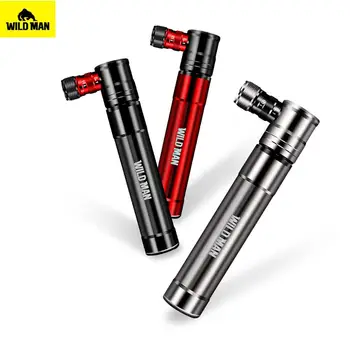WILD MAN Mini Bicycle Tire Pump Portable Alloy Hand Air Pump Bike Tire Inflator Schrader Presta Valve Bicycle Accessory
WILD MAN Mini Bicycle Tire Pump Portable Alloy Hand Air Pump Bike Tire Inflator Schrader Presta Valve Bicycle Accessory