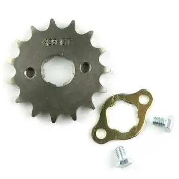 Front Engine 428# 10T 11T 12T 13T 14T 15T 16T 17T 18T 19T Teeth 17mm 20mm Chain Sprocket With Retainer Plate Locker
Front Engine 428# 10T 11T 12T 13T 14T 15T 16T 17T 18T 19T Teeth 17mm 20mm Chain Sprocket With Retainer Plate Locker