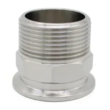 BSPT 1/4"1/2“ 3/4“ 1” 1-1/4” 1-1/2” 2“ Stainless Steel 304 Sanitary Hexagon Male Threaded Ferrule Pipe Fitting fit for Tri Clamp
BSPT 1/4"1/2“ 3/4“ 1” 1-1/4” 1-1/2” 2“ Stainless Steel 304 Sanitary Hexagon Male Threaded Ferrule Pipe Fitting fit for Tri Clamp