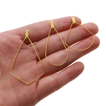 10Pcs/lot Stainless Steel Geometric Ear Wire Earring Hooks Hoop Connector Diy Earrings Accessories Dangle Charms Jewelry Making
10Pcs/lot Stainless Steel Geometric Ear Wire Earring Hooks Hoop Connector Diy Earrings Accessories Dangle Charms Jewelry Making