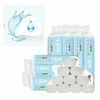 24 Rolls Toilet Paper 5 Layers Reinforced Wood Pulp Toilet Paper Home Bathroom Washroom Toilet Paper Towel Tissue Roll
24 Rolls Toilet Paper 5 Layers Reinforced Wood Pulp Toilet Paper Home Bathroom Washroom Toilet Paper Towel Tissue Roll