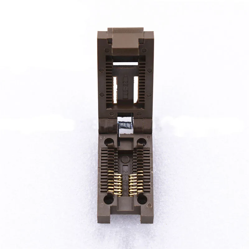 SOP14 FP14 Burn in socket pin pitch 1.27mm IC body size 7.6mm clamshell test programming adapter original socket
SOP14 FP14 Burn in socket pin pitch 1.27mm IC body size 7.6mm clamshell test programming adapter original socket