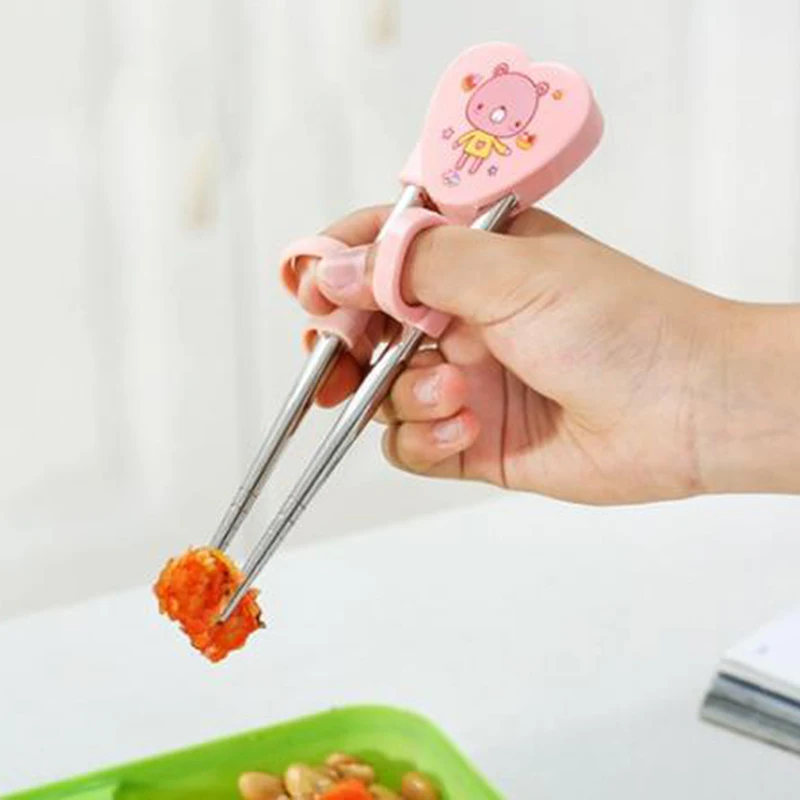 Children Chopsticks For Kids Baby Staniless Steel Cartoon Learning Reusable Training Helper Chopsticks Home Baby Products
Children Chopsticks For Kids Baby Staniless Steel Cartoon Learning Reusable Training Helper Chopsticks Home Baby Products