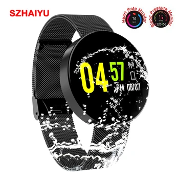 Fitness Tracker SZHAIYU Bluetooth Smart Watch Bracelet Android IOS Sports Watch Monitor Sleeping Heart Rate Monitor Wristband
Fitness Tracker SZHAIYU Bluetooth Smart Watch Bracelet Android IOS Sports Watch Monitor Sleeping Heart Rate Monitor Wristband
