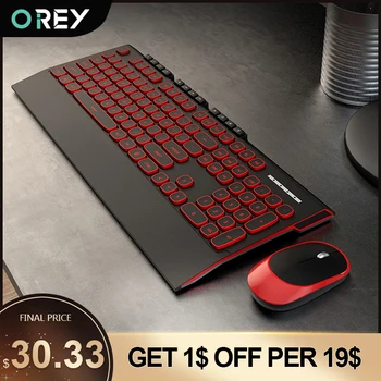 2.4G Wireless Gaming Keyboard Mouse Combo Silent Button Keyboard Optical Mouse For Macbook Lenovo Dell Laptop PC Gamer Computer 
2.4G Wireless Gaming Keyboard Mouse Combo Silent Button Keyboard Optical Mouse For Macbook Lenovo Dell Laptop PC Gamer Computer