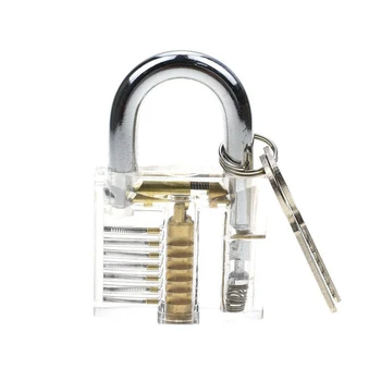 KEYTOOL 1pc Transparent Locks Combination Practice Locksmith Training Tools Small padlock Visible Lock Pick Sets Free Shipping
KEYTOOL 1pc Transparent Locks Combination Practice Locksmith Training Tools Small padlock Visible Lock Pick Sets Free Shipping