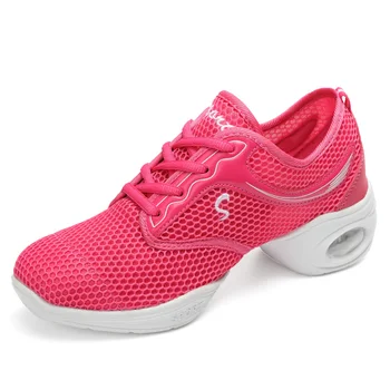 Woman Breath Jazz Dancing Shoes Breathable Mesh Fashion Dance Shoes High Quality Women's Dance Sneakers Lace-up Size 35-41 
Woman Breath Jazz Dancing Shoes Breathable Mesh Fashion Dance Shoes High Quality Women's Dance Sneakers Lace-up Size 35-41