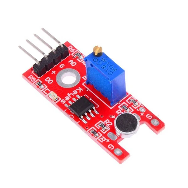 LEORY 4pin Microphone Voice Sound Sensor Module Transmitter Smart Robot Car for arduino DIY Kit For Arduino
LEORY 4pin Microphone Voice Sound Sensor Module Transmitter Smart Robot Car for arduino DIY Kit For Arduino