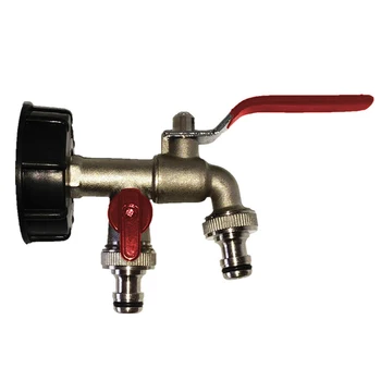 Durable With Twin Tap Easy Install Garden Brass Outlet Home Faucet Adapter Water Tank Connector Replacement Tools Random Color
Durable With Twin Tap Easy Install Garden Brass Outlet Home Faucet Adapter Water Tank Connector Replacement Tools Random Color