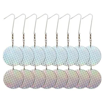 16Pcs Bird Repellent Discs Reflective Double-Sided Deterrent Device for Window Tree FPing
16Pcs Bird Repellent Discs Reflective Double-Sided Deterrent Device for Window Tree FPing