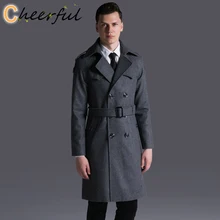 Men Double Breasted Work Business Wool Coat Winter Military Army Plus Size Turn-Down Collar Belted Cashmere Long Pea Coat
Men Double Breasted Work Business Wool Coat Winter Military Army Plus Size Turn-Down Collar Belted Cashmere Long Pea Coat