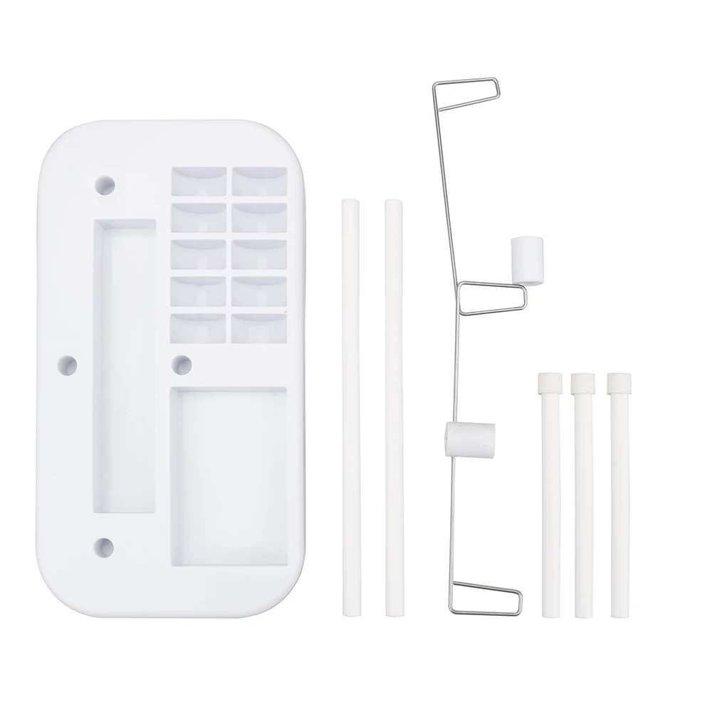 For Home Sewing Machine Spool Kit Adjustable Sewing Machine Needle Thread Bobbin 3 Embroidery Thread Spools Holder Stand
