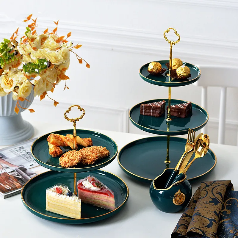 Nordic Ceramic Dessert Plate Malachite Green Muilt-layer Plate Table Pastry Plate Western Restaurant Wedding Pastry Fruit Tray
Nordic Ceramic Dessert Plate Malachite Green Muilt-layer Plate Table Pastry Plate Western Restaurant Wedding Pastry Fruit Tray