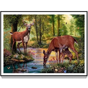 Forest Deer Modern Animal 5D Square Embroidery Drinking Water Nature Cartoon Decorative Painting Unfinished DIY Diamond Painting
Forest Deer Modern Animal 5D Square Embroidery Drinking Water Nature Cartoon Decorative Painting Unfinished DIY Diamond Painting