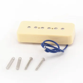 Musiclily Pro 52mm P90 Soapbar Style Single Coil Pickup for LP SG Guitar Bridge, Cream 
Musiclily Pro 52mm P90 Soapbar Style Single Coil Pickup for LP SG Guitar Bridge, Cream