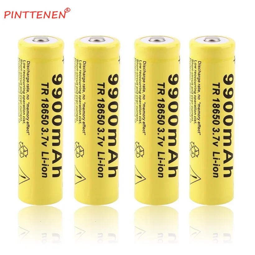 Original 3.7V 18650 Battery 9900mAh Rechargeable Battery Li-ion Lithium Battery For Flashlight Torch Lithium Battery Dropship
Original 3.7V 18650 Battery 9900mAh Rechargeable Battery Li-ion Lithium Battery For Flashlight Torch Lithium Battery Dropship