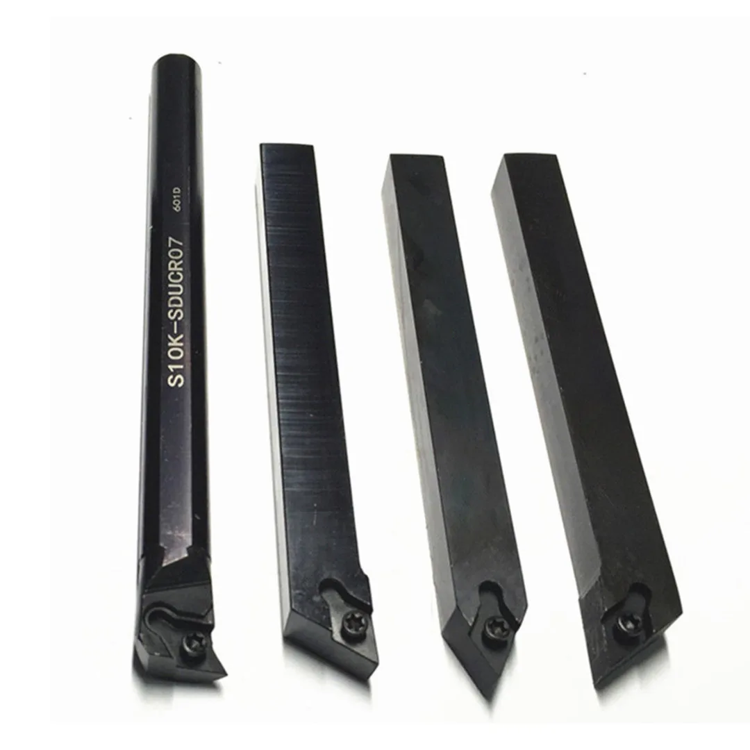 4pcs 10mm Shank S10K-SDUCR07/SDJCR1010H07/SDJCL1010H07/SDNCN1010H07 Boring Bar + 4pcs L Wrenches For Lathe Turning Tool
4pcs 10mm Shank S10K-SDUCR07/SDJCR1010H07/SDJCL1010H07/SDNCN1010H07 Boring Bar + 4pcs L Wrenches For Lathe Turning Tool