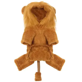 1Pc Halloween Dog Clothes Funky Pet Costumes Suit Fashionable Pet Supplies Halloween Pet Transformed Into Lion Clothes
1Pc Halloween Dog Clothes Funky Pet Costumes Suit Fashionable Pet Supplies Halloween Pet Transformed Into Lion Clothes