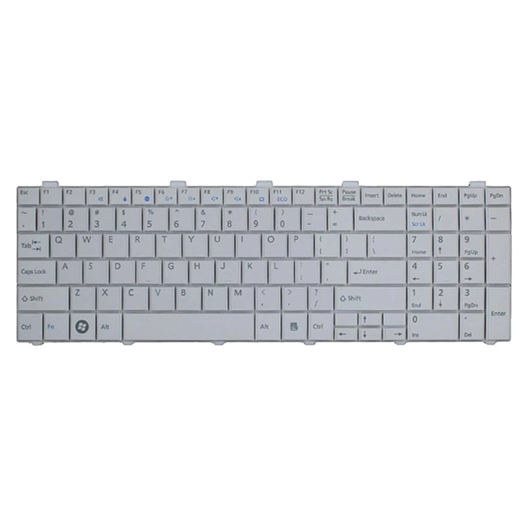 White English Keyboard Replacement for Fujitsu Lifebook AH530 AH531 NH751 A530 A531 Laptop Replacement Keyboards White English Keyboard Replacement for Fujitsu Lifebook AH530 AH531 NH751 A530 A531 Laptop Replacement Keyboards