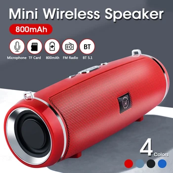 Portable Wireless Bluetooth 5.1 Speaker Subwoofer 6D HiFi Stereo Handsfree Bass Speaker Support FM AUX TF U Disk Playback 
Portable Wireless Bluetooth 5.1 Speaker Subwoofer 6D HiFi Stereo Handsfree Bass Speaker Support FM AUX TF U Disk Playback