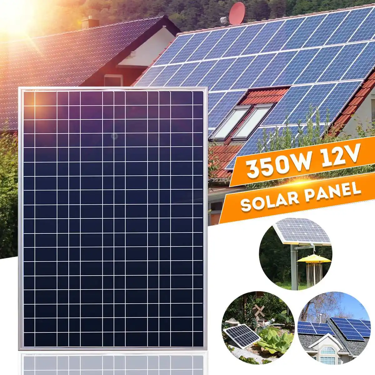 350W Solar Panel 18V High Power Solar cells for battery/yacht/RV/car/boat RV with Connector
350W Solar Panel 18V High Power Solar cells for battery/yacht/RV/car/boat RV with Connector