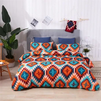 Bohemian style Queen King bed set Bedclothes Quilt Cover Pillow case Home Textile printing comforter bedding set duvet cover
Bohemian style Queen King bed set Bedclothes Quilt Cover Pillow case Home Textile printing comforter bedding set duvet cover