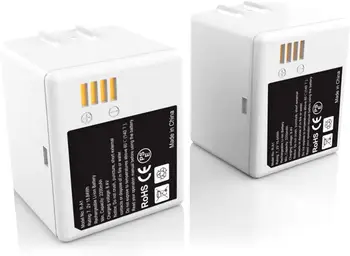 2-Pack 7.2V 2200mAh Rechargeable Batteries Compatible wtih Arlo Pro Pro 2-Perfectly Uninterrupted Security Monitoring All-Day
2-Pack 7.2V 2200mAh Rechargeable Batteries Compatible wtih Arlo Pro Pro 2-Perfectly Uninterrupted Security Monitoring All-Day