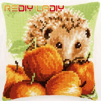 Cross Stitch Cushion Hedgehhog Apple Chunky Yarn Cross-Stitch Kits Needlework Pre-Printed Canvas Pillow Home Decor Arts & Crafts
Cross Stitch Cushion Hedgehhog Apple Chunky Yarn Cross-Stitch Kits Needlework Pre-Printed Canvas Pillow Home Decor Arts & Crafts