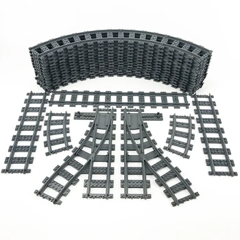 City Trains Flexible Track Rail Crossing Straight Curved Rails Building Blocks Bricks Educational Toys for Children
City Trains Flexible Track Rail Crossing Straight Curved Rails Building Blocks Bricks Educational Toys for Children