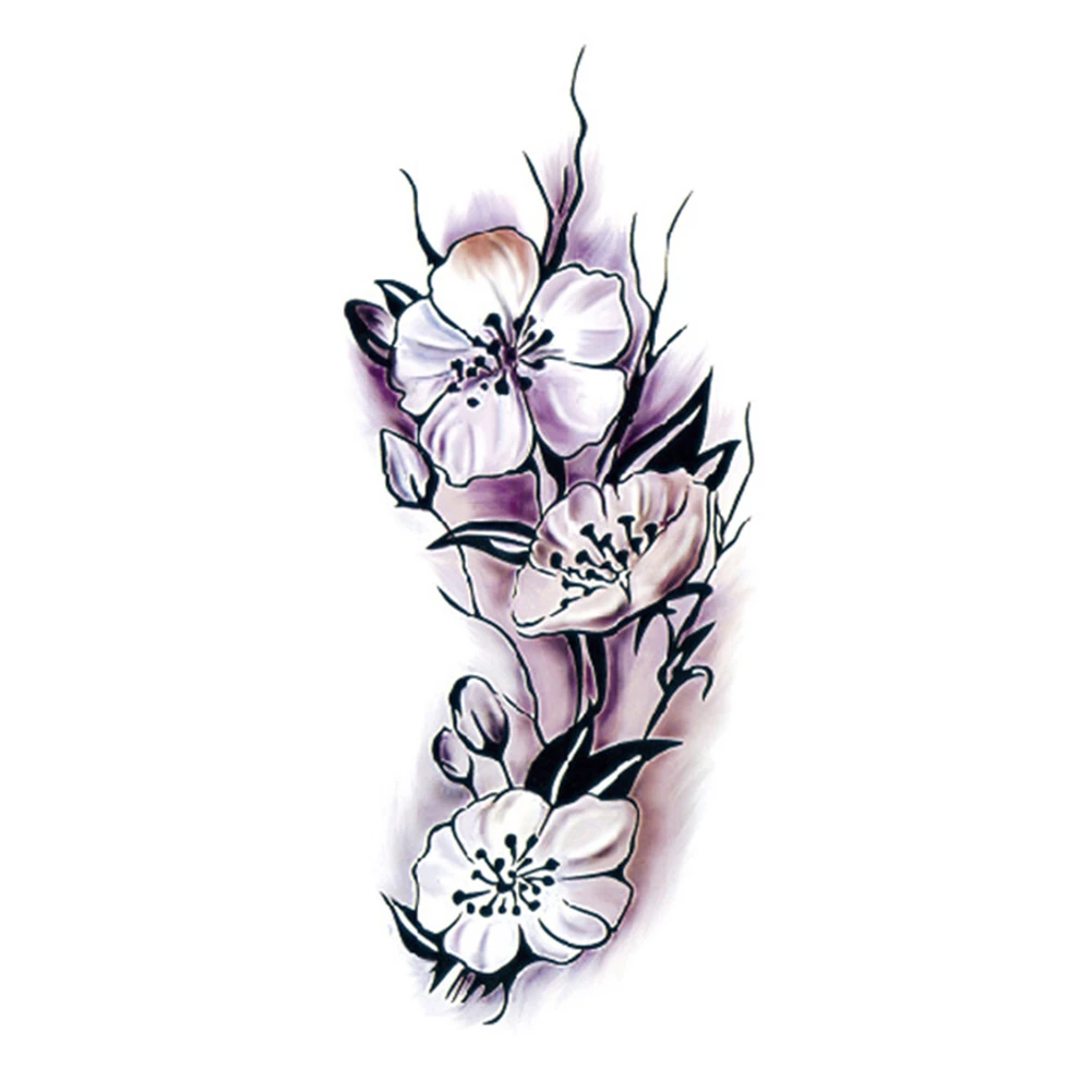 1 Sheet Women Waterproof Temporary Fake Tattoo Sticker Plum Blossom Pattern DIY Decals Easy To Remove For Body Art
1 Sheet Women Waterproof Temporary Fake Tattoo Sticker Plum Blossom Pattern DIY Decals Easy To Remove For Body Art
