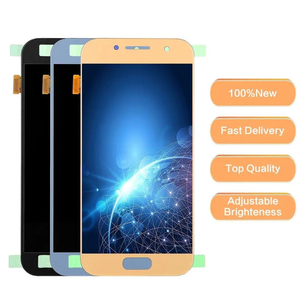 A320 LCD Replacement For Samsung Galaxy A3 2017 A320 A320M A320F LCD Tested Display + Touch Screen Digitizer Assembly LCD Parts
A320 LCD Replacement For Samsung Galaxy A3 2017 A320 A320M A320F LCD Tested Display + Touch Screen Digitizer Assembly LCD Parts