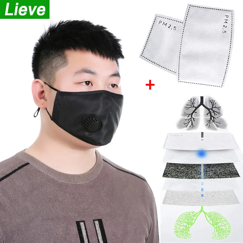 Dust Mask With PM2.5 Filters Reusable Mouth Mask Protective Respirator Masks Anti Dust Windproof Cotton Face Anti-Virus Mask
Dust Mask With PM2.5 Filters Reusable Mouth Mask Protective Respirator Masks Anti Dust Windproof Cotton Face Anti-Virus Mask