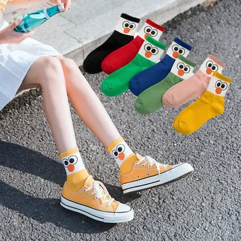 Korea Cartoon Eyes Wet Socks Personality Fashion Wind Socks Spring And Summer New Female Socks Short Cotton Women Socks Ladies
Korea Cartoon Eyes Wet Socks Personality Fashion Wind Socks Spring And Summer New Female Socks Short Cotton Women Socks Ladies