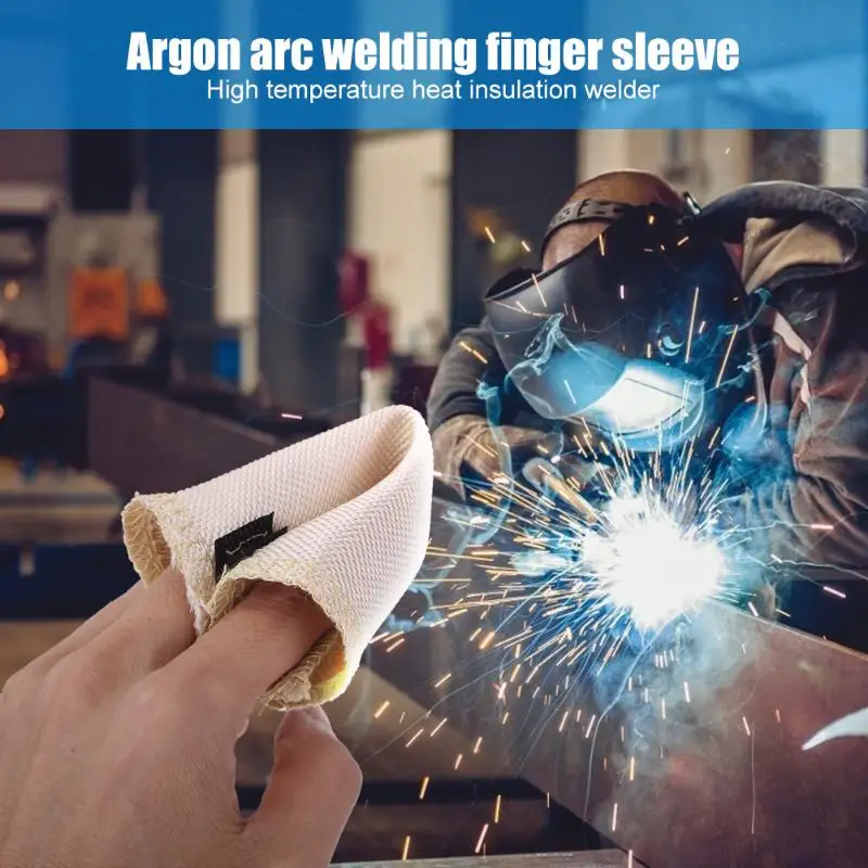 TIG Welding Protecting Gloves Heat Shield Cover Guard Safe High Temperature Finger Cover Gloves Guard Shield With Velcro
TIG Welding Protecting Gloves Heat Shield Cover Guard Safe High Temperature Finger Cover Gloves Guard Shield With Velcro