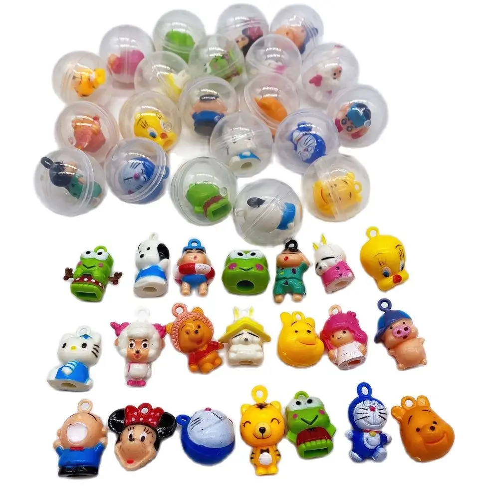 Фото Прозрачные пластиковые капсулы диаметром 3 2 см игрушечные шарики с различными