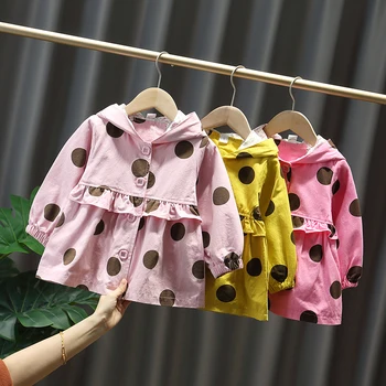 2020 Autumn spring Jacket Girls Kids Outerwear cotton Windbreaker Coats Fashion Print Canvas Baby Children Clothing 9M-6Y
2020 Autumn spring Jacket Girls Kids Outerwear cotton Windbreaker Coats Fashion Print Canvas Baby Children Clothing 9M-6Y