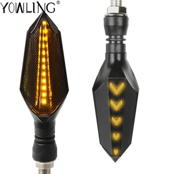 12 LED Turn Signals Motorcycle Flowing Water Flashing Led Arrow Blinker Indicator Bendable Signal lights Amber Tail Brake Light
12 LED Turn Signals Motorcycle Flowing Water Flashing Led Arrow Blinker Indicator Bendable Signal lights Amber Tail Brake Light