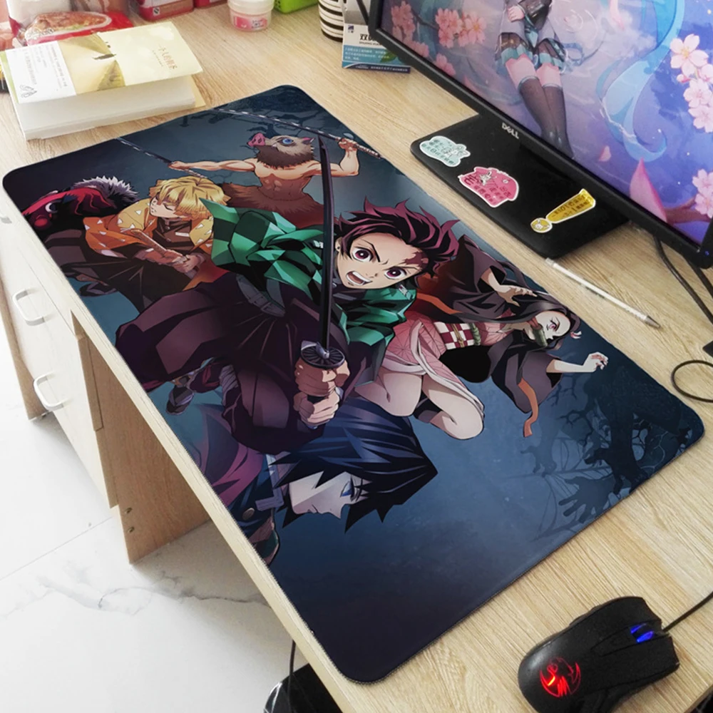 Customized Super Large Size Mousepad Kamado Tanjirou Kamado Nezuko Agatsuma Zenitsu Hashibira Inosuke Table Pad 800x300x3mm
Customized Super Large Size Mousepad Kamado Tanjirou Kamado Nezuko Agatsuma Zenitsu Hashibira Inosuke Table Pad 800x300x3mm
