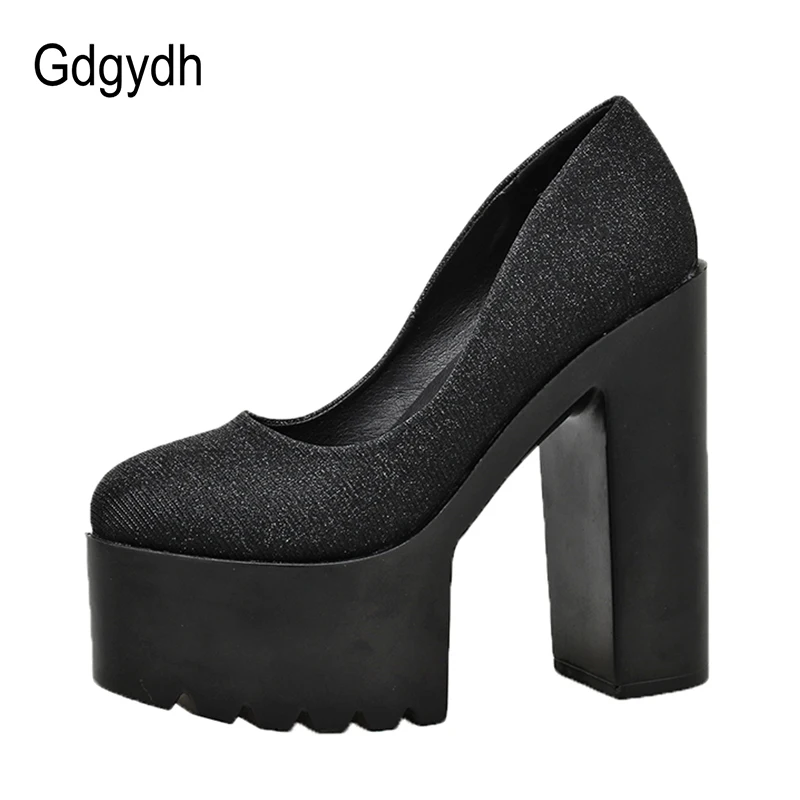 Gdgydh 2020 Spring Platform High Heels Shoes Pumps Women Wedding Party Extreme Block Heel Nightculb Shoes Female Sequined Cloth
Gdgydh 2020 Spring Platform High Heels Shoes Pumps Women Wedding Party Extreme Block Heel Nightculb Shoes Female Sequined Cloth
