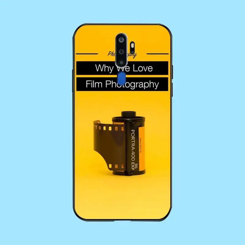 PENGHUWAN brand Kodak vintage film Soft black Phone Case For Oppo A5 A9 2020 Reno Z Realme5Pro R11 case