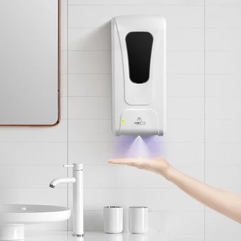 1000ML Automatic Sensor Hand Disinfection Machine Touchless Wall-Mounted Mist Spray Hand Cleaner Machine
1000ML Automatic Sensor Hand Disinfection Machine Touchless Wall-Mounted Mist Spray Hand Cleaner Machine