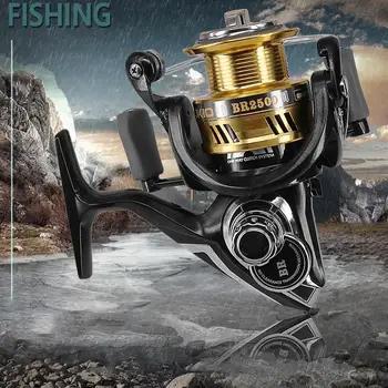 Spinning Reel Double Handle Rocker Arm Fishing Reel 8.0 KG Max Drag High Speed 7.1:1 Gear Ratio 5+1BB Full Metal Line Spool
Spinning Reel Double Handle Rocker Arm Fishing Reel 8.0 KG Max Drag High Speed 7.1:1 Gear Ratio 5+1BB Full Metal Line Spool